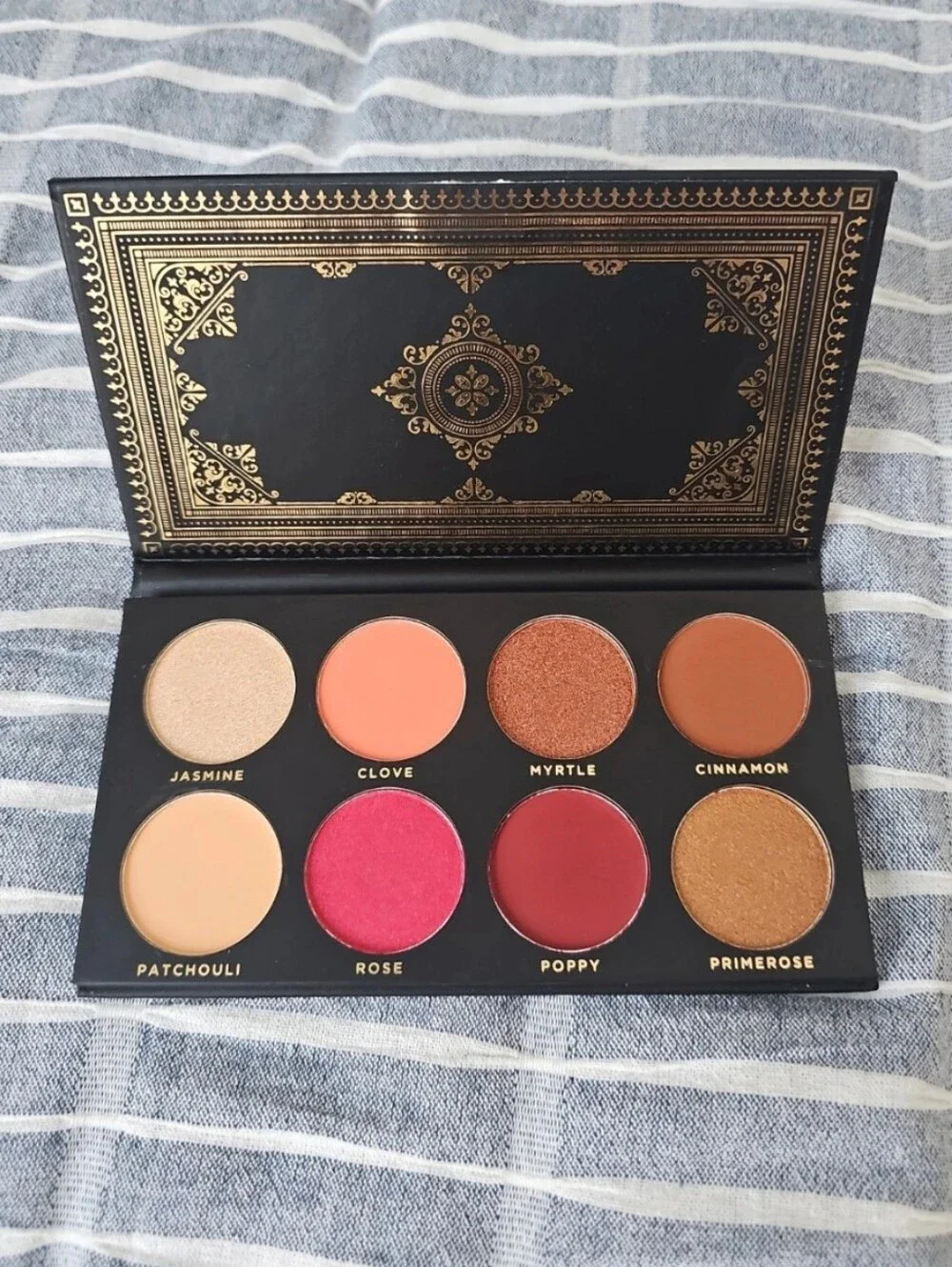 Ace Beaute Grandiose Eyeshadow Palette Warm Matte Shimmer NIB